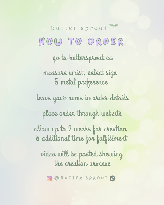 Butter’s Bead Bazaar ~ Mystery Custom Bracelet